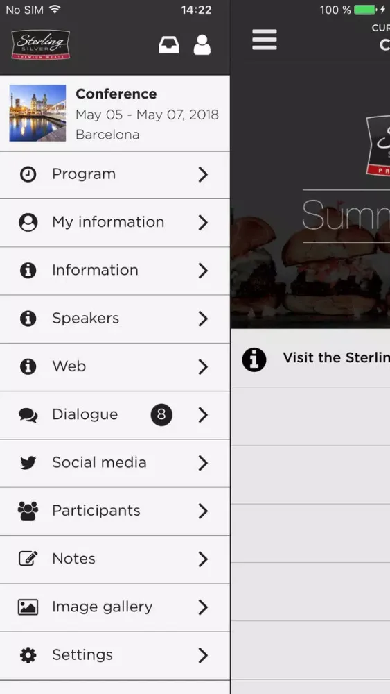 Sterling Silver Summitconnect 스크린샷