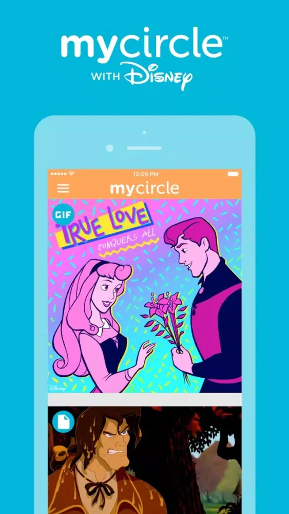 Capturas de tela do MyCircle 1st generation