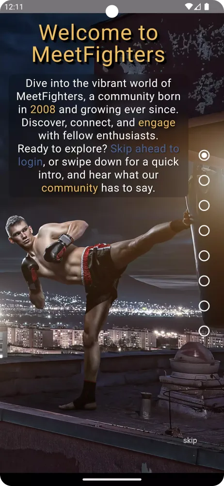 Captures d'écran de MeetFighters