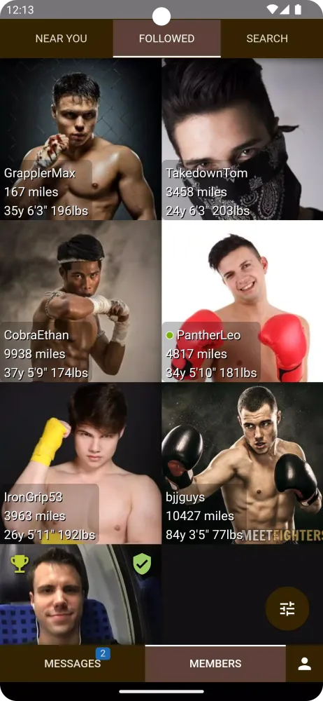 Captures d'écran de MeetFighters