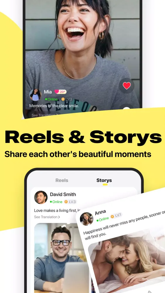 Tangkapan layar Meet Now: Strangers Video Chat