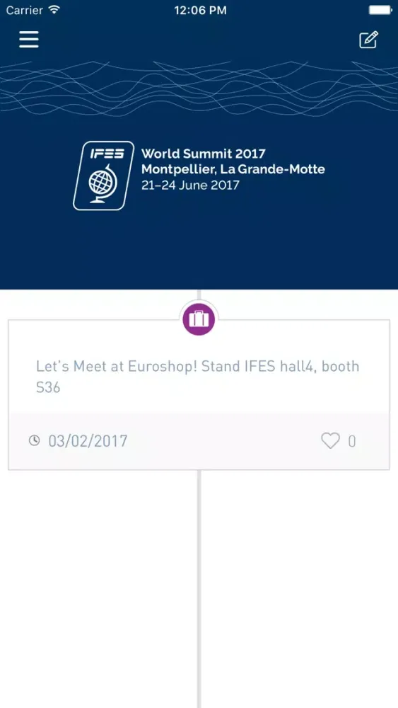 Tangkapan layar IFES World Summit 2017
