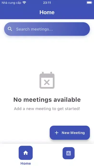 Capturas de tela do Rooms Meeting