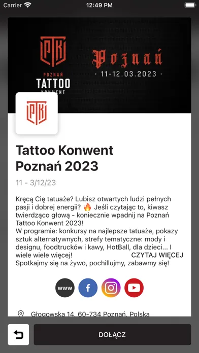 Tattoo Konwent 2023 سکرین شاٹس