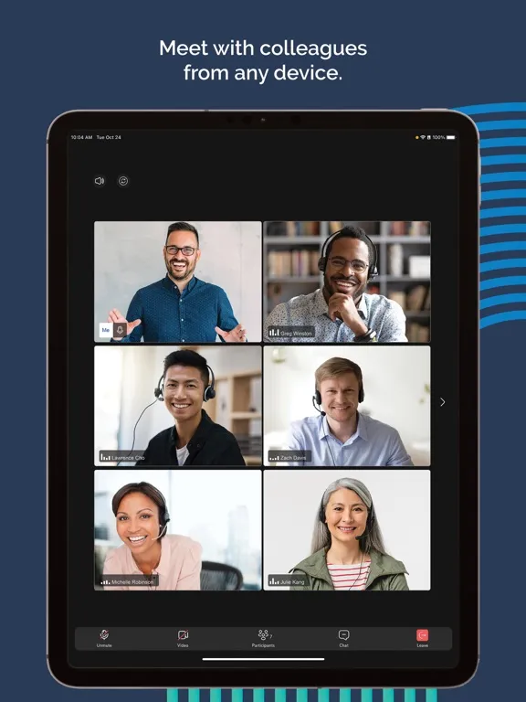 S-Net Connect Meeting iPad  سکرین شاٹس