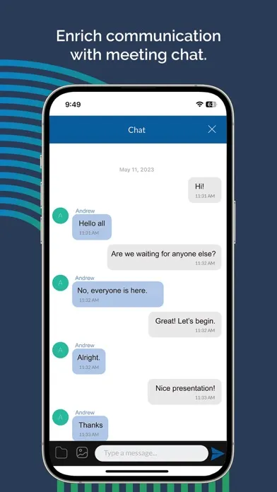 S-Net Connect Meeting سکرین شاٹس