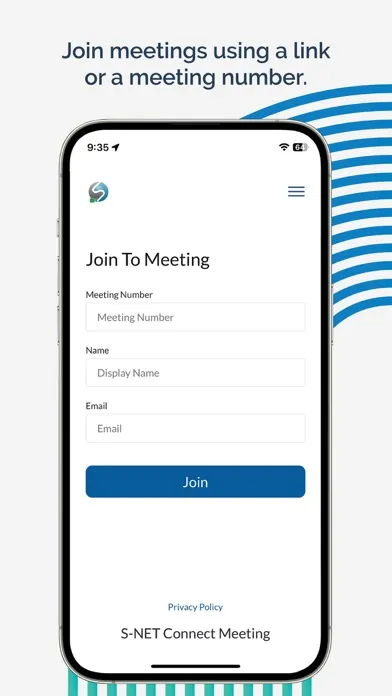 S-Net Connect Meeting سکرین شاٹس