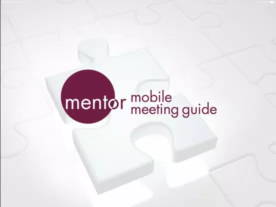 Mentor Mobile Meeting Guide iPad 应用截图