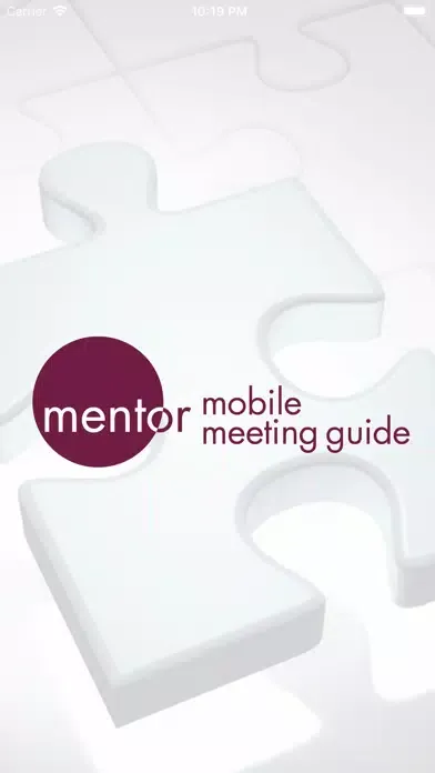 Mentor Mobile Meeting Guide应用截图
