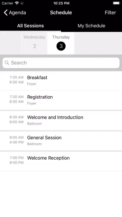 Mentor Mobile Meeting Guide应用截图