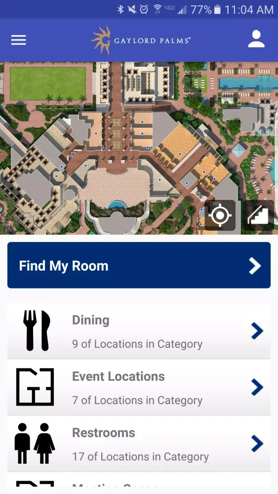 Capturas de pantalla de Navigate Gaylord Hotels App