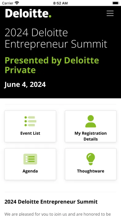 Deloitte Entrepreneur Summit應用截圖