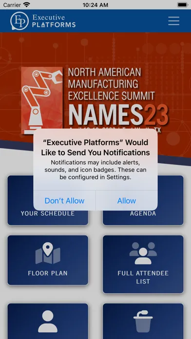 Executive Platforms Screenshots