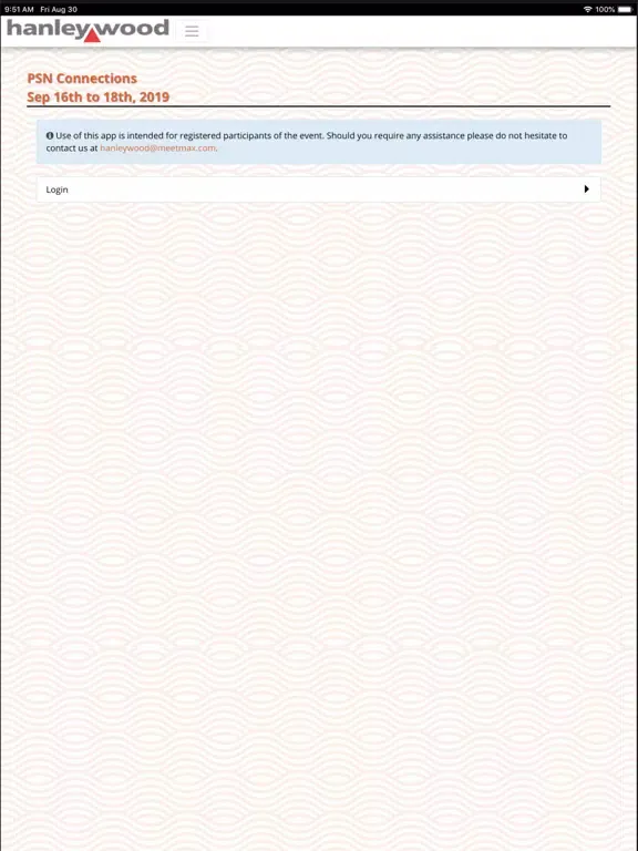 Capturas de tela do Hanley Wood Connections iPad 