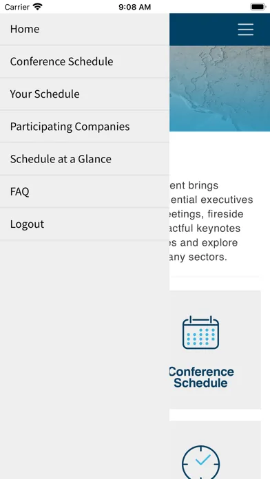 William Blair Conferences Screenshots