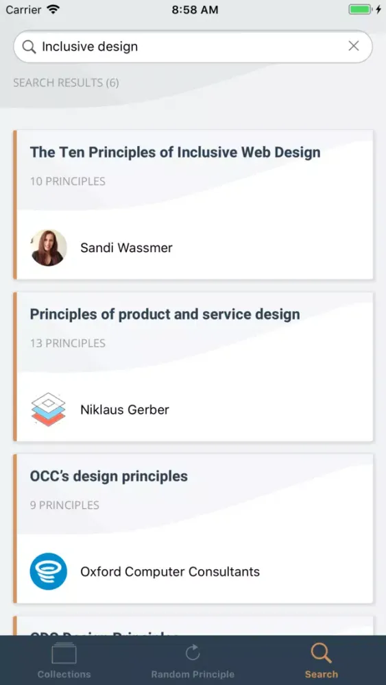 Design Principles FTW应用截图