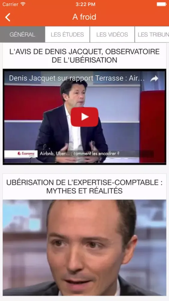 Скриншоты Toute l’actu de l’Ubérisation