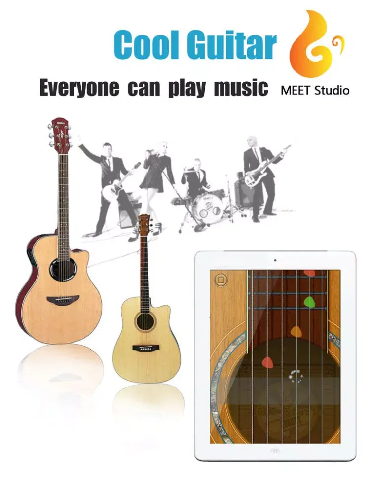 Cool A Guitar iPad 應用截圖
