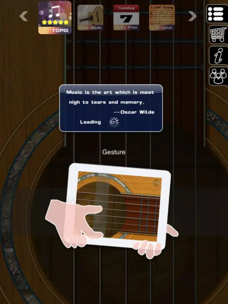 Cool A Guitar iPad 應用截圖