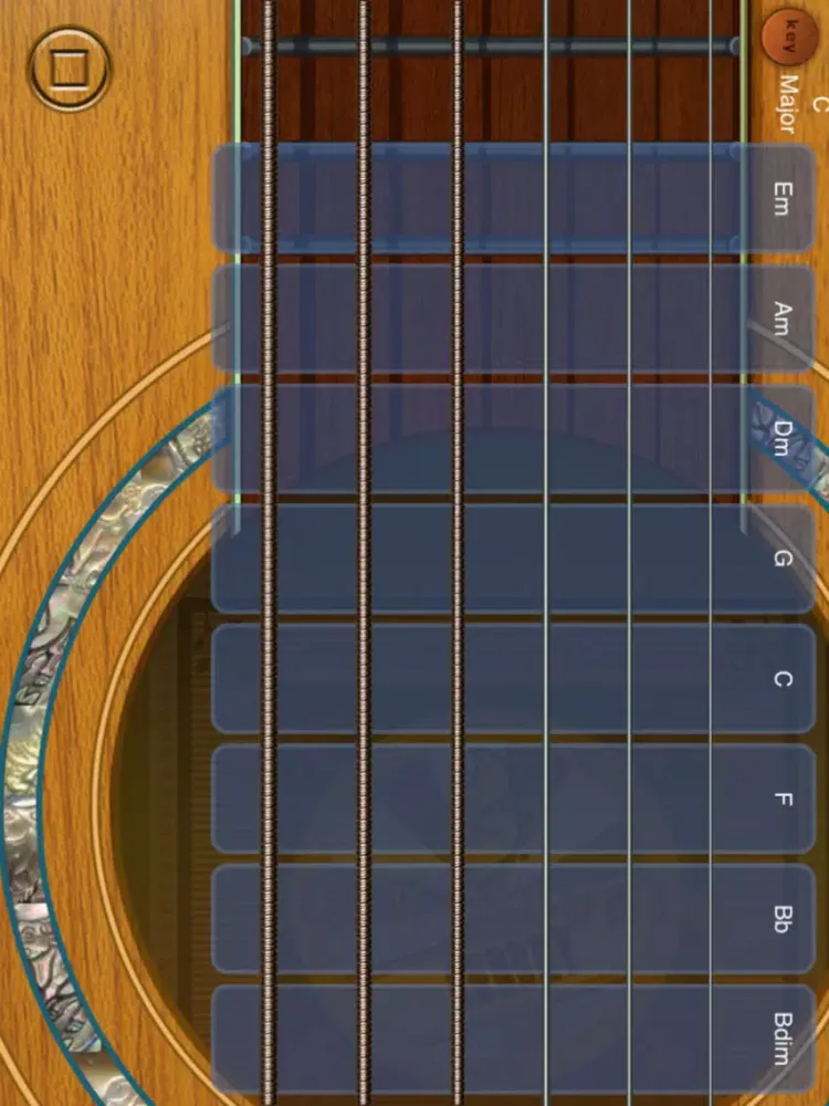 Cool A Guitar iPad 應用截圖