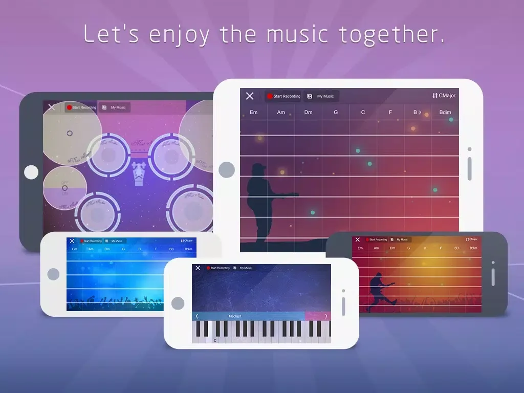 تصاویر Cool Piano iPad 