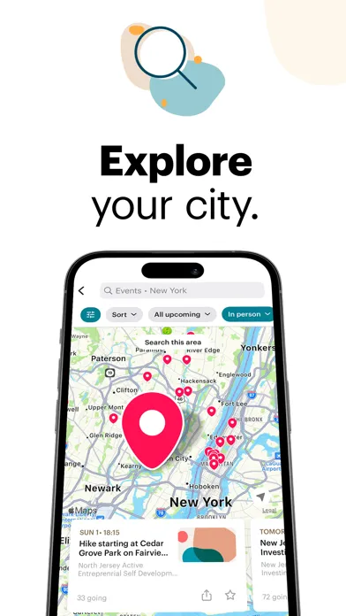 Скриншоты Meetup: Social Events & Groups