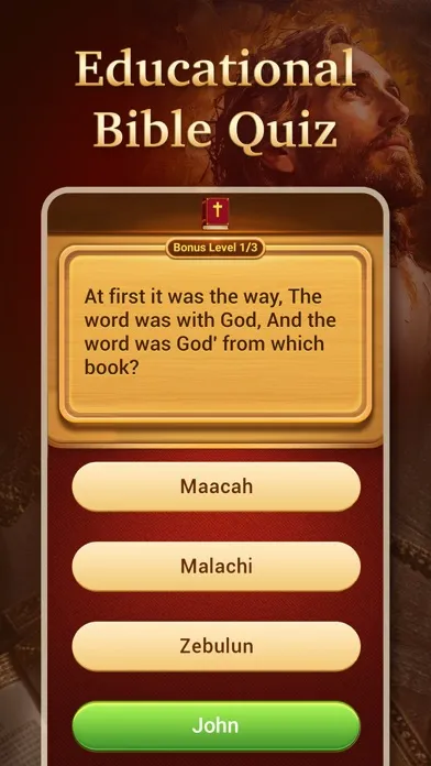 Tangkapan layar Bible Word Puzzle - Word Games