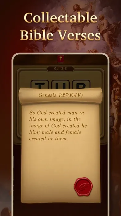 Tangkapan layar Bible Word Puzzle - Word Games