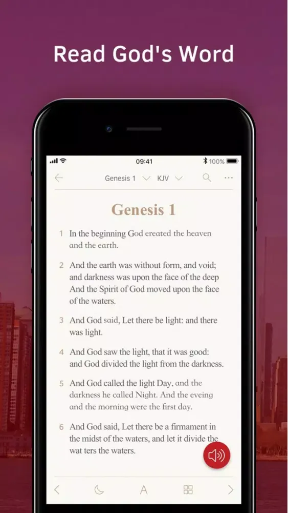 Capturas de tela do Light Bible: Verses, Audio