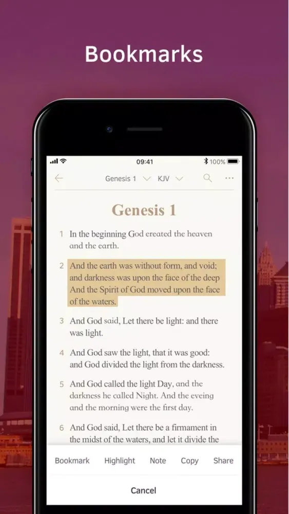 Capturas de tela do Light Bible: Verses, Audio