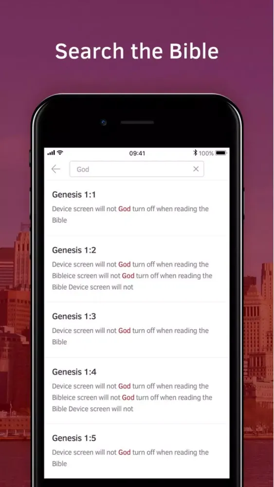 Capturas de tela do Light Bible: Verses, Audio