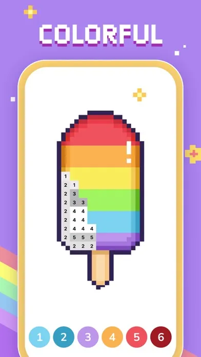 Bit Color by Number: Pixel Art Screenshots