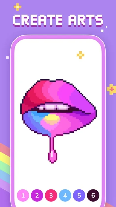 Bit Color by Number: Pixel Art Screenshots