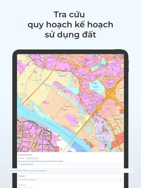 Meey Map - Tra quy hoạch 4.0 iPad  স্ক্রিনশট