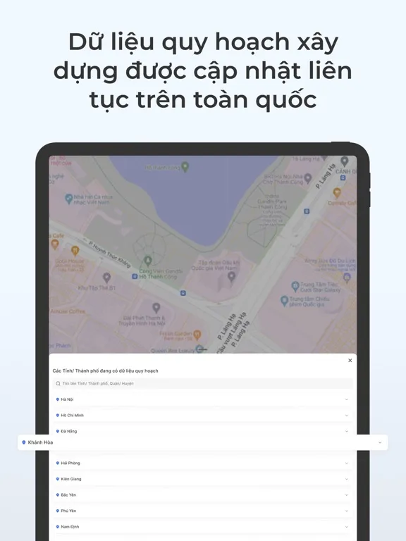Meey Map - Tra quy hoạch 4.0 iPad  স্ক্রিনশট