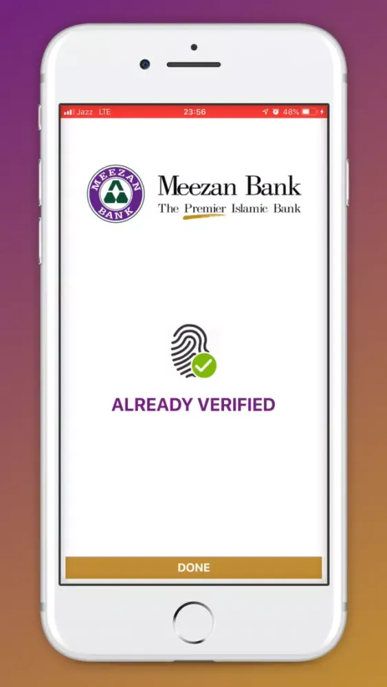 صور Meezan Biometric Verification