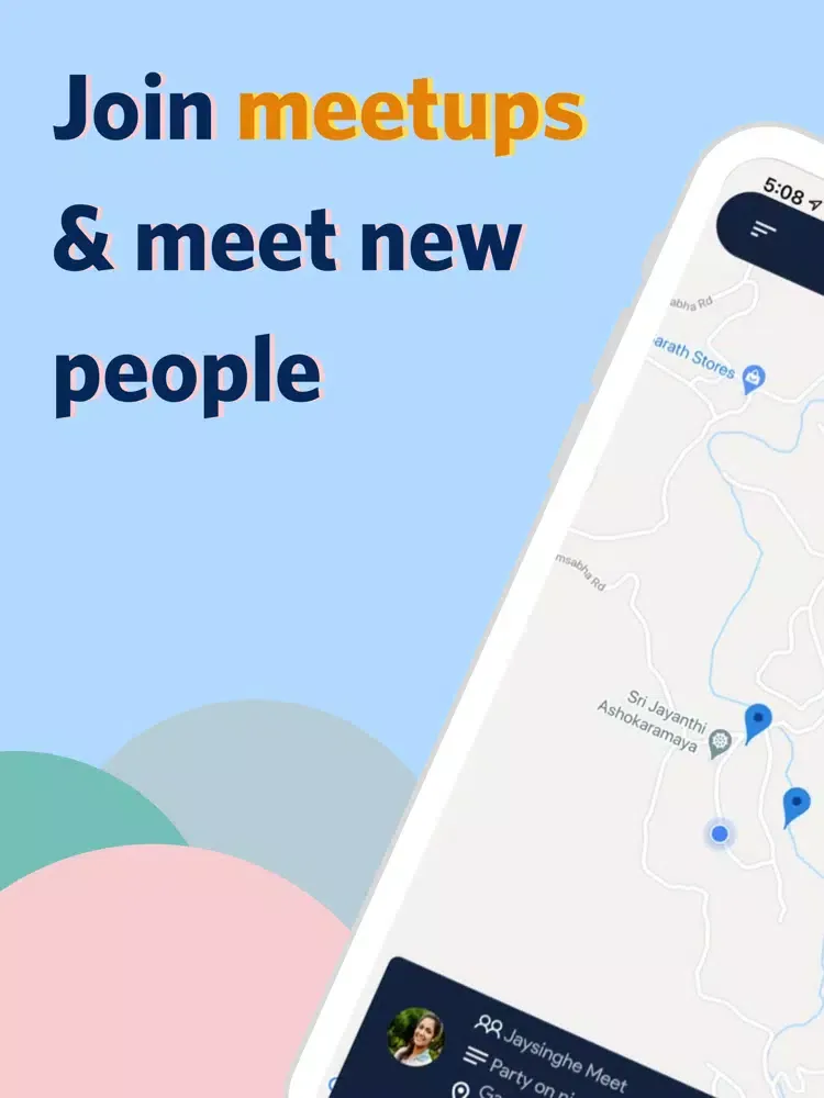 Ảnh chụp màn hình của Meezer - Join Meetups Near You iPad 