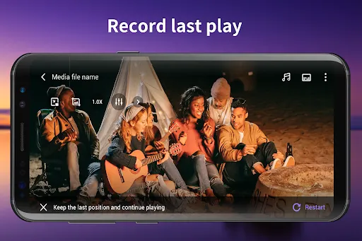 Ảnh chụp màn hình của Media Player