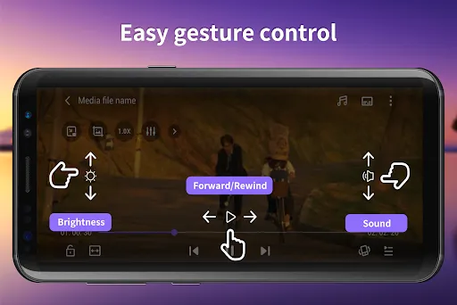 Ảnh chụp màn hình của Media Player
