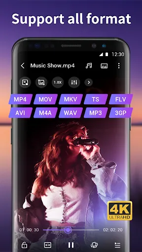 Ảnh chụp màn hình của Media Player