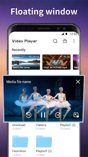 Ảnh chụp màn hình của Media Player