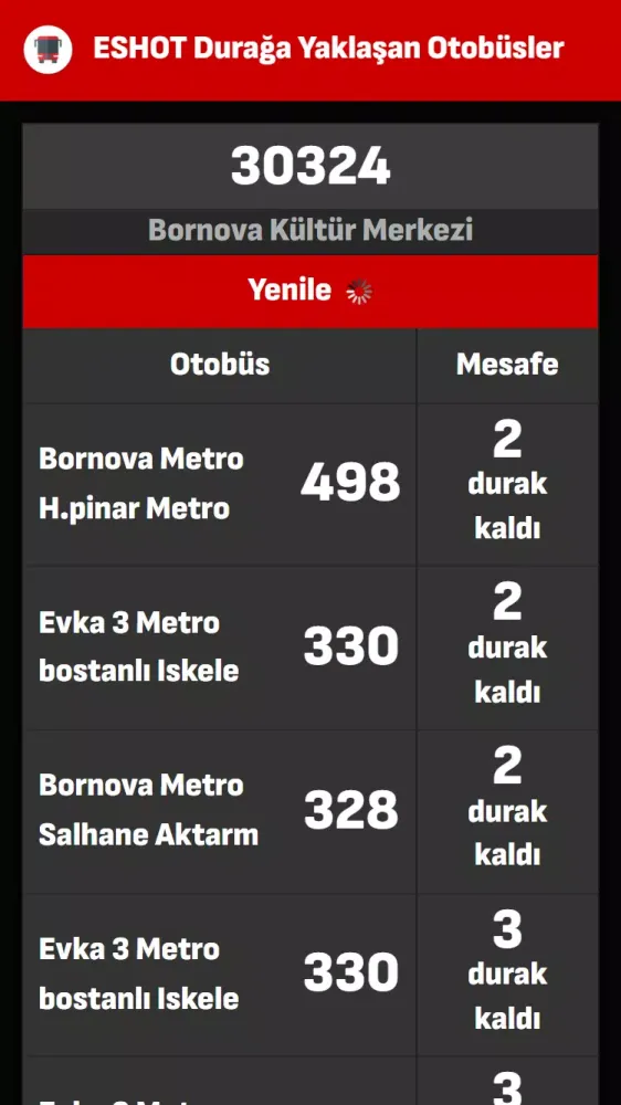 Captures d'écran de Durağa Yaklaşan Otobüsler