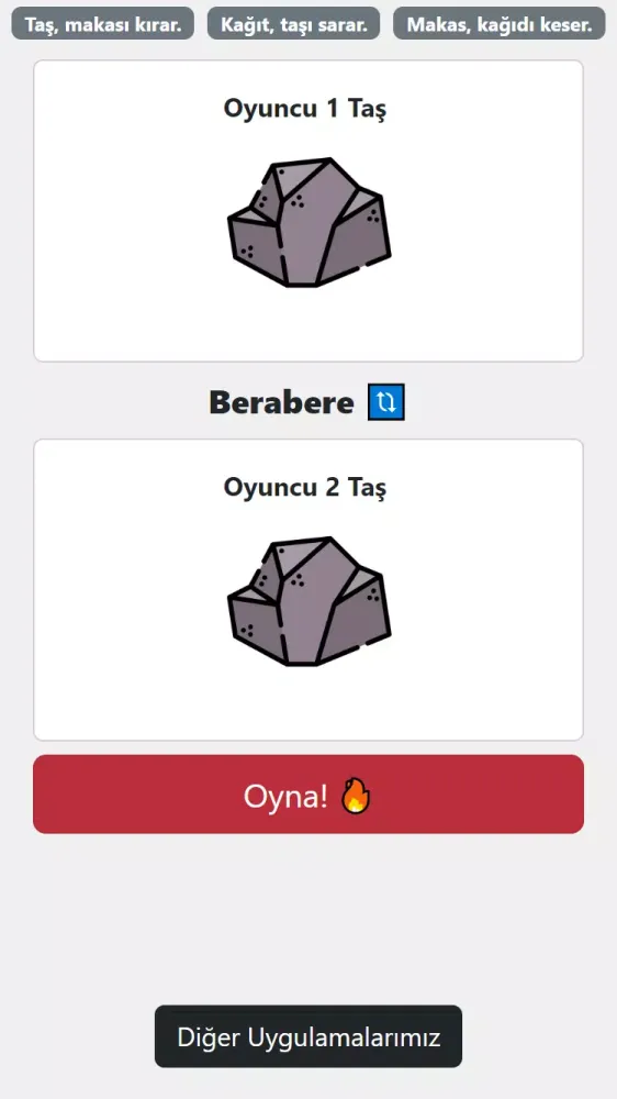 Скриншоты Taş Kağıt Makas