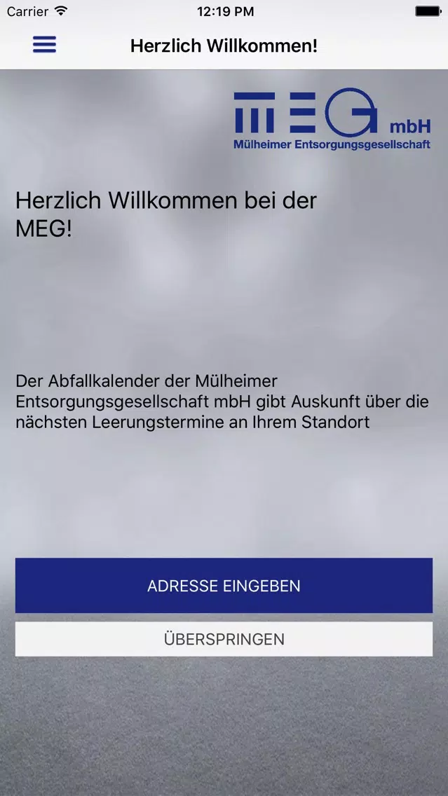 Zrzuty ekranu MEG-App