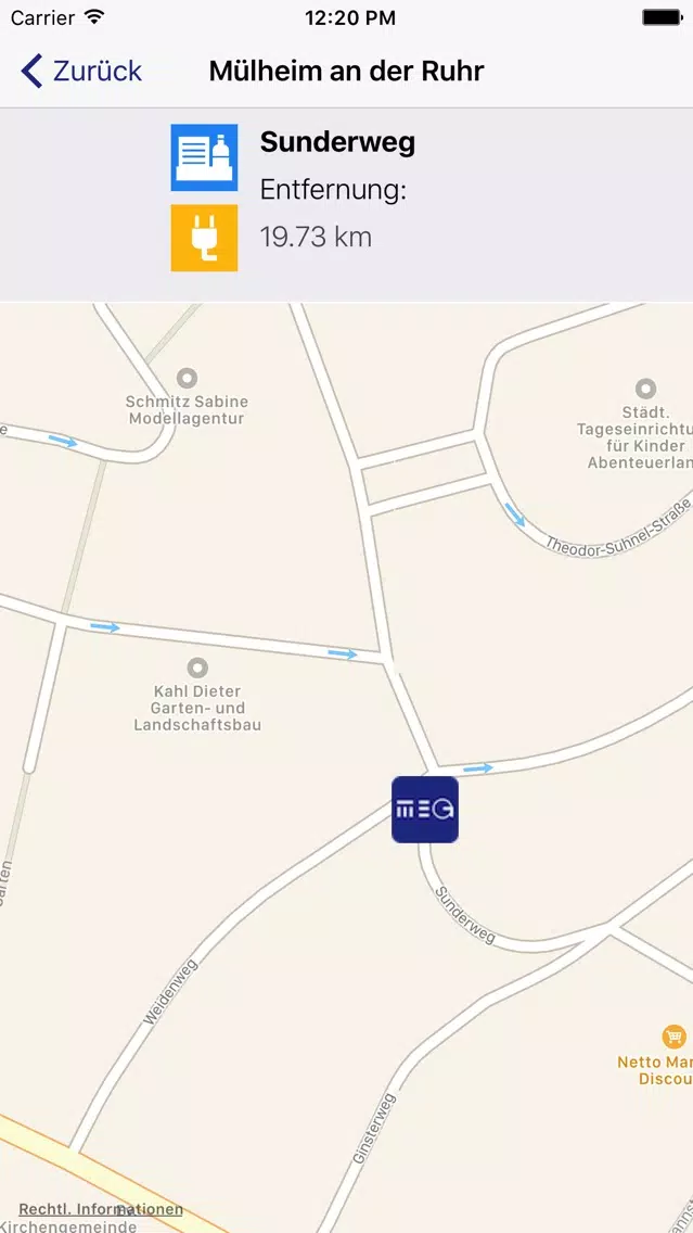 Zrzuty ekranu MEG-App