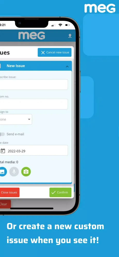 Capturas de pantalla de MEG | Healthcare Quality App