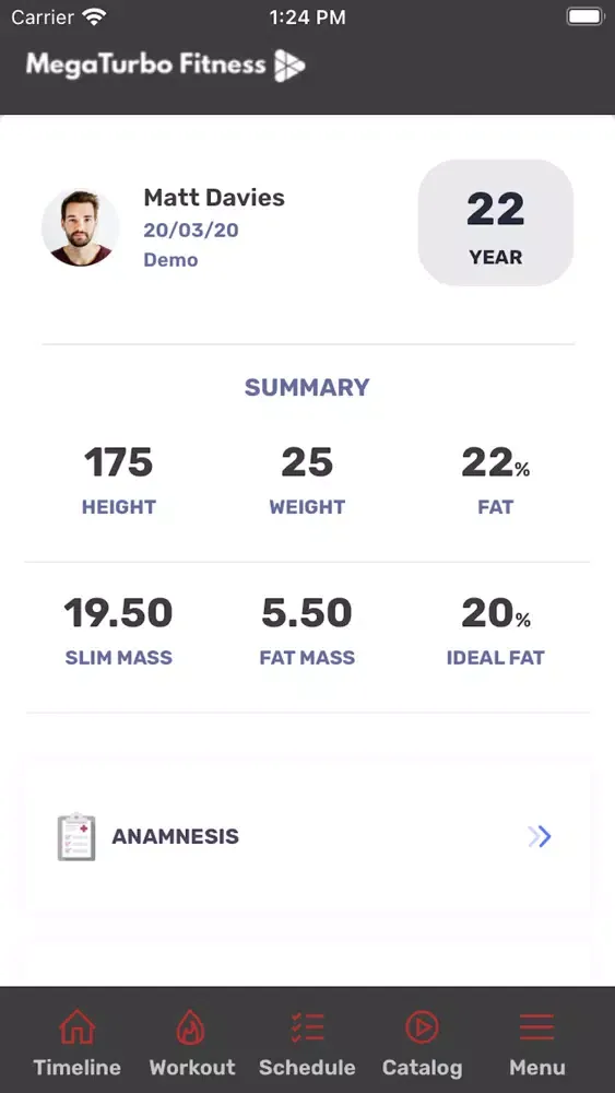 Tangkapan skrin MegaTurbo Fitness