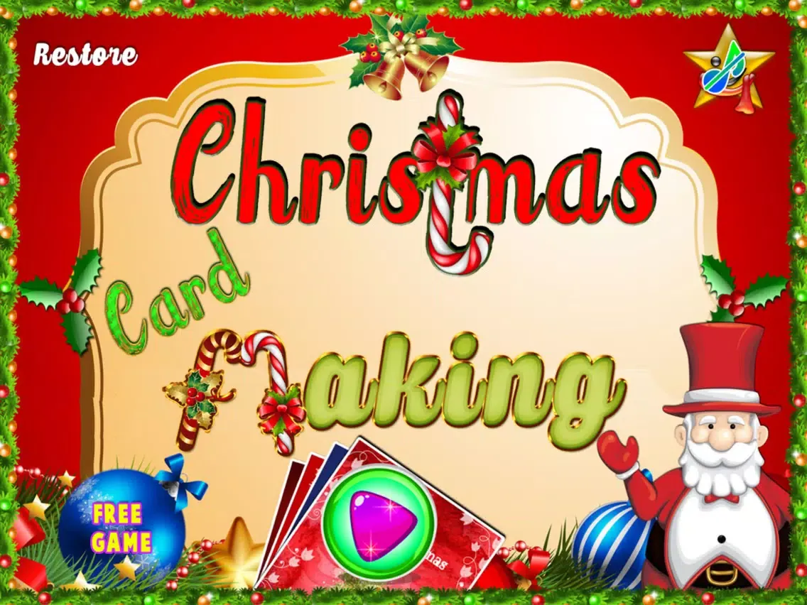 Christmas Card Making iPad  Screenshots