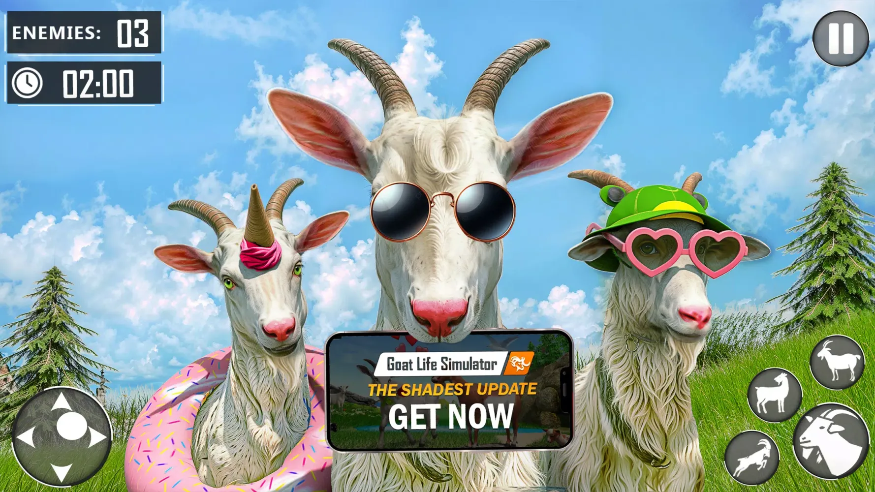 The Goat Life Simulator Screenshots