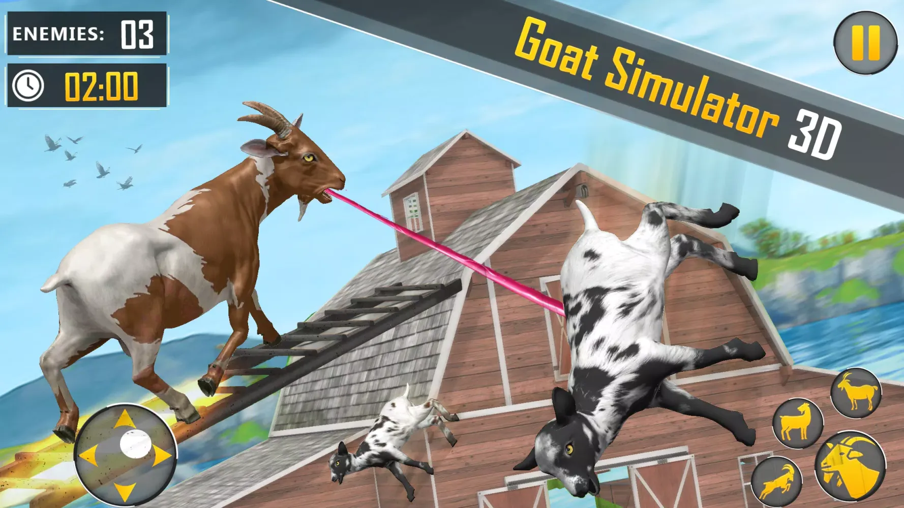 The Goat Life Simulator Screenshots